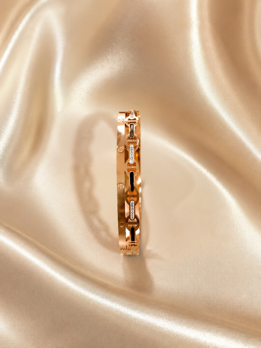 Royal Link Rose Gold Kada