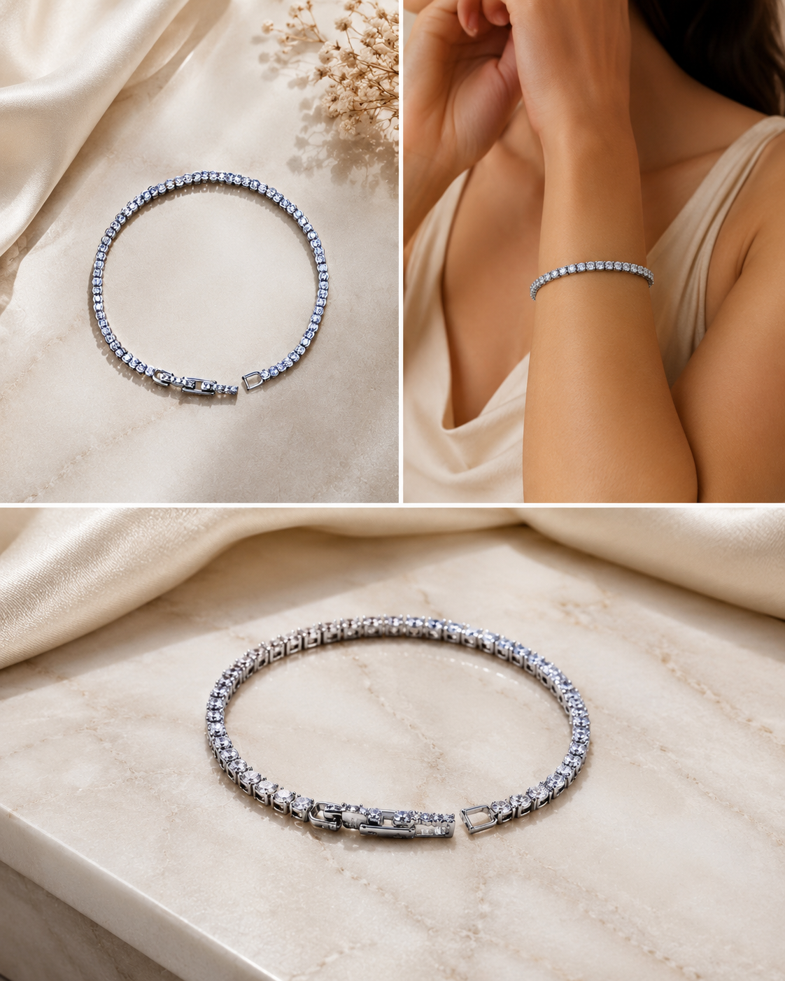 Luna Tennis Bracelet