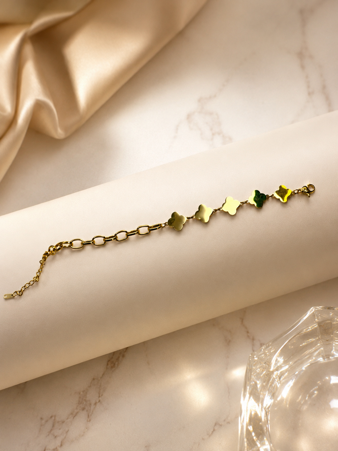 Clover Charm Bracelet