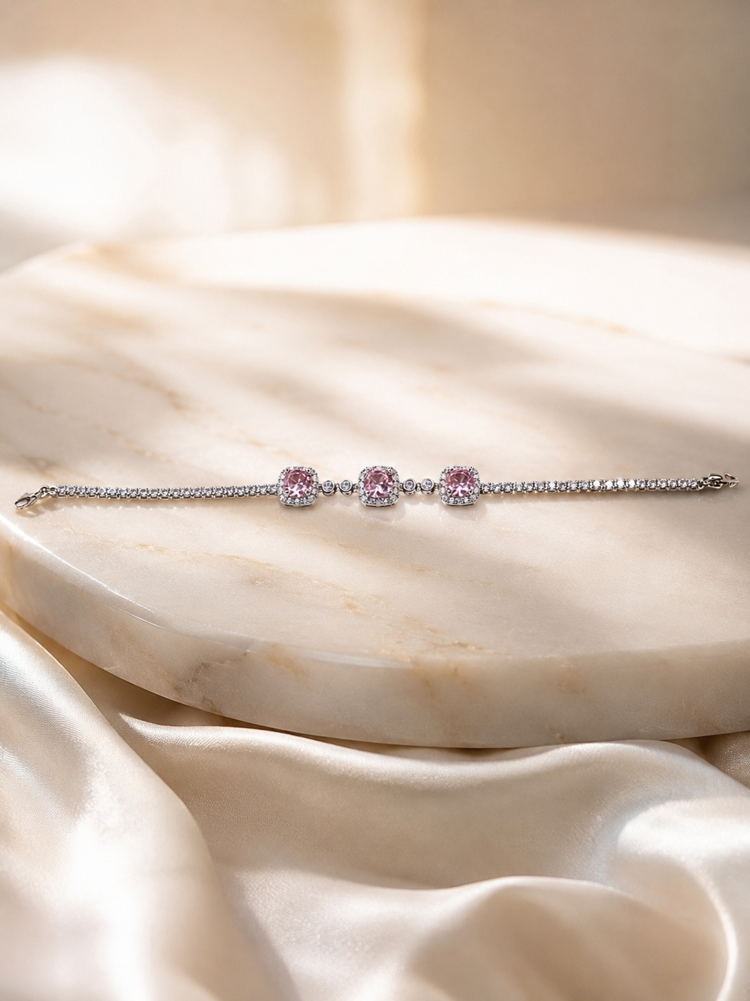 Blush Halo Bracelet