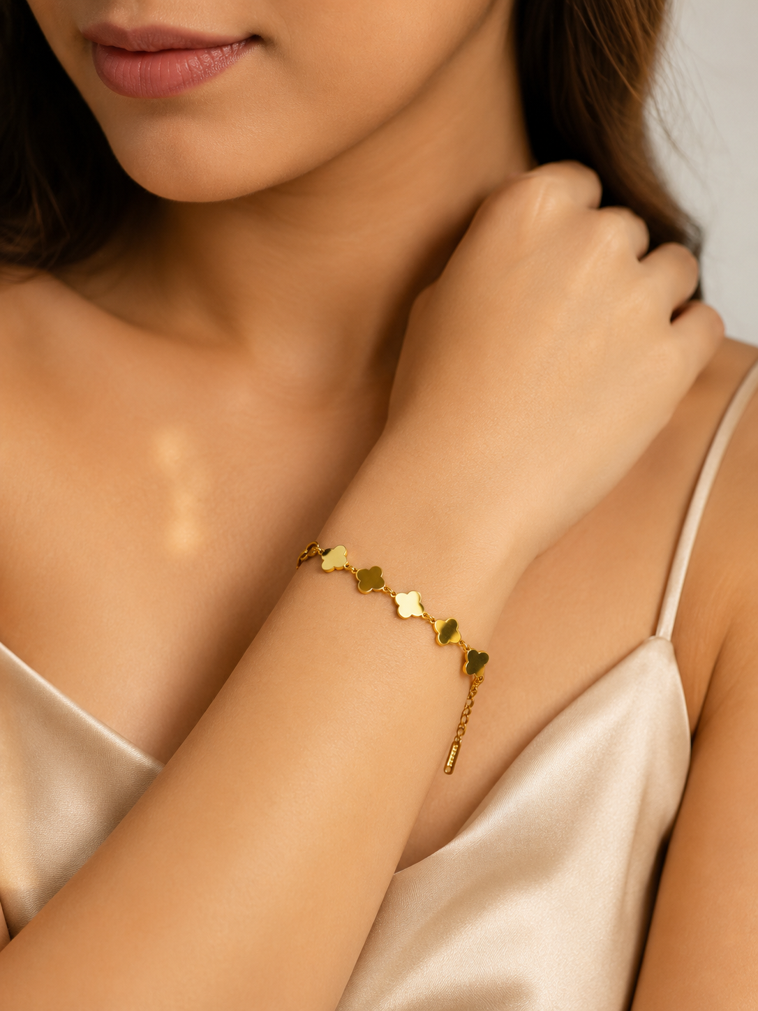 Clover Charm Bracelet