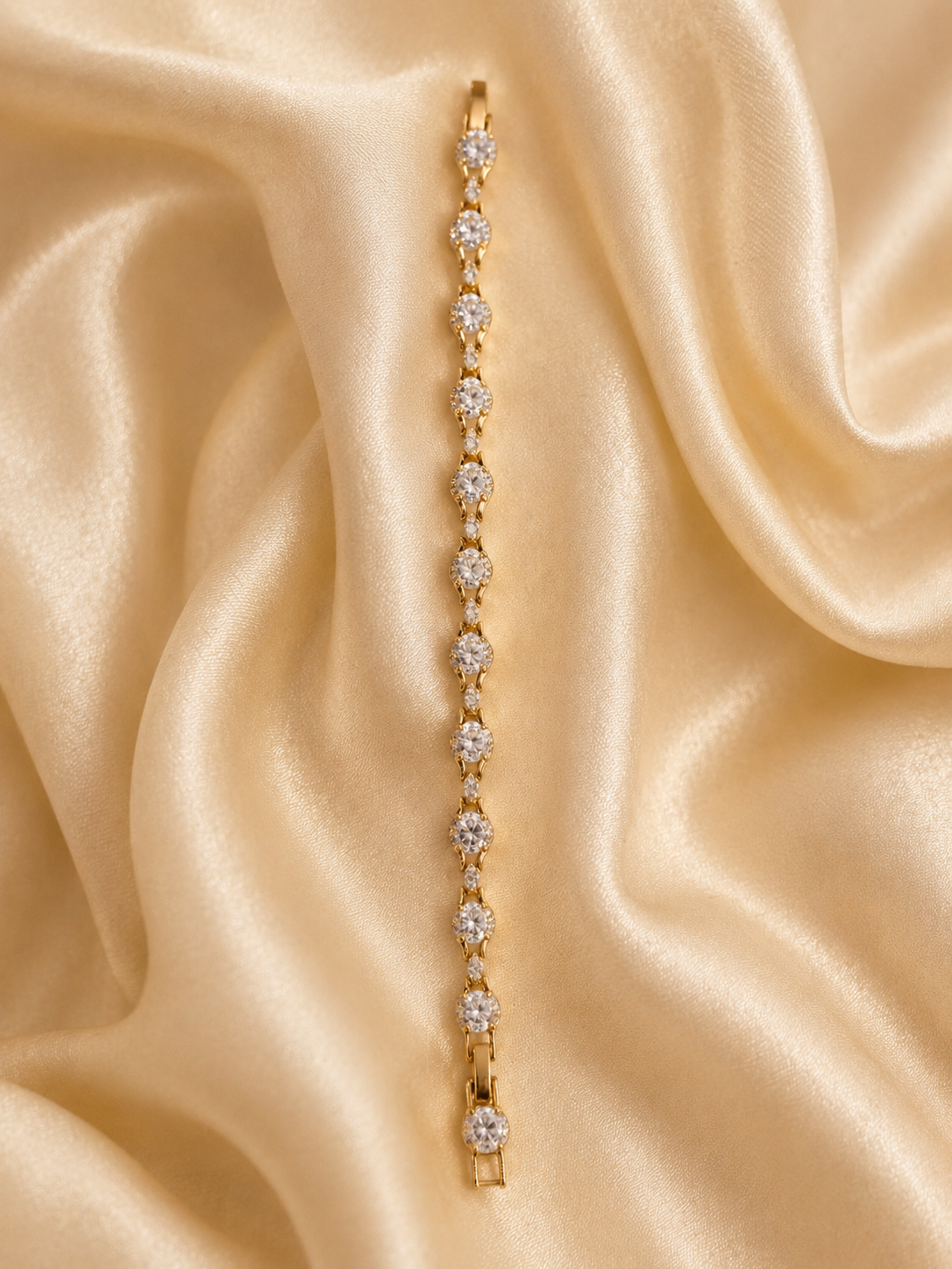 Royal Crystal Tennis Bracelet