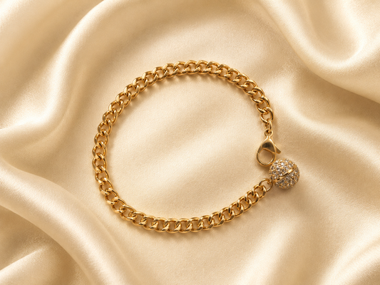 Golden Luxe Charm Bracelet
