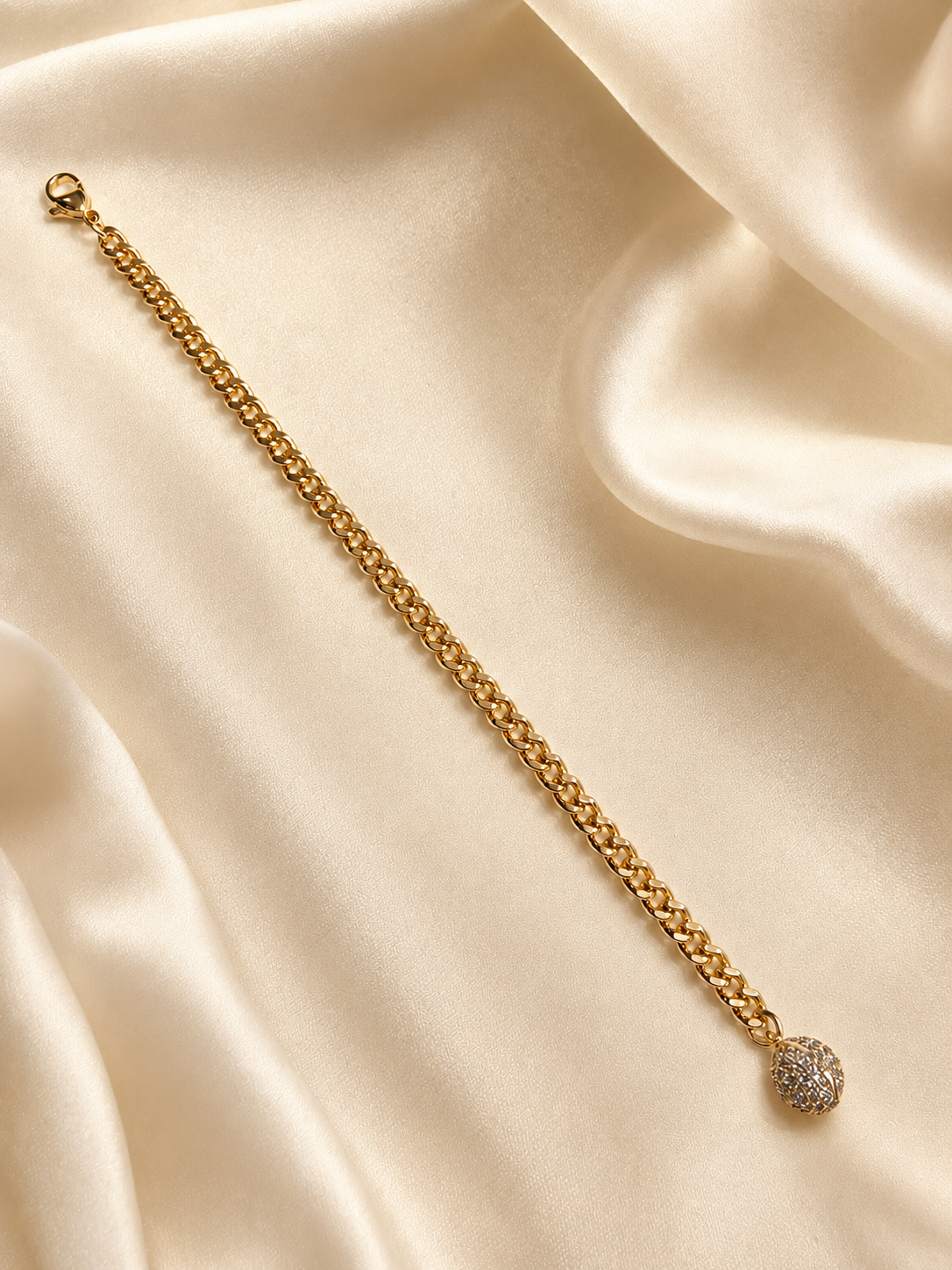 Golden Luxe Charm Bracelet