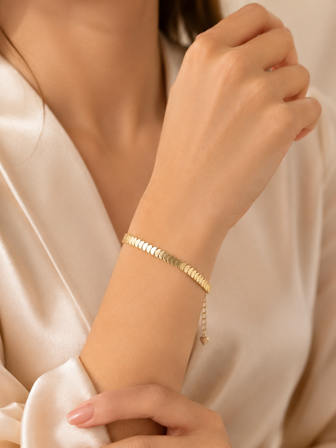 Premium Heart Drop Bracelet