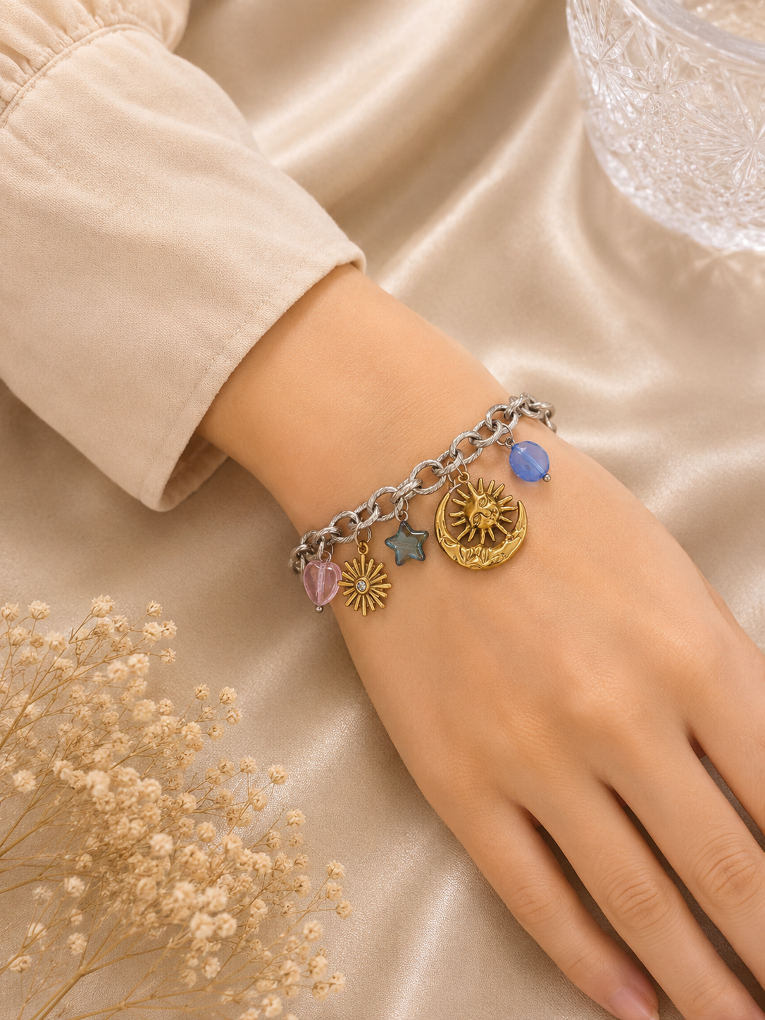 Celestial Charm Bracelet