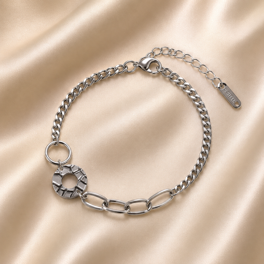 Silver Urban Link Bracelet