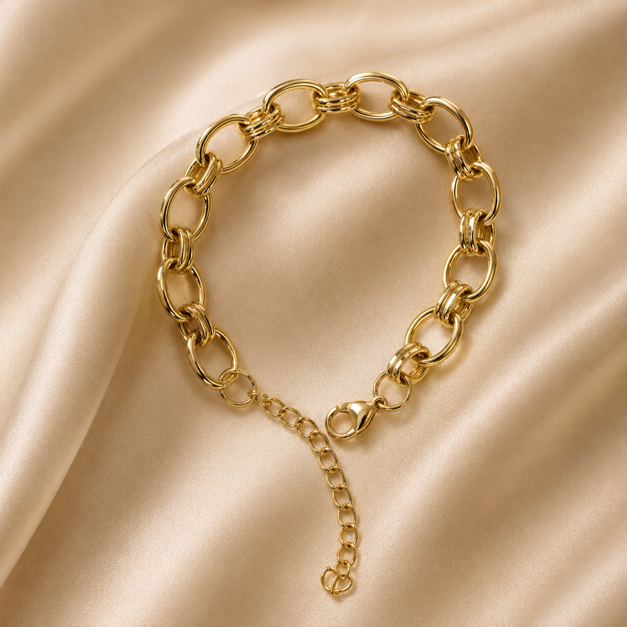 Golden Luxe Chain Bracelet