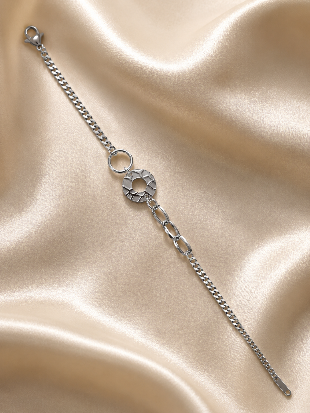 Silver Urban Link Bracelet