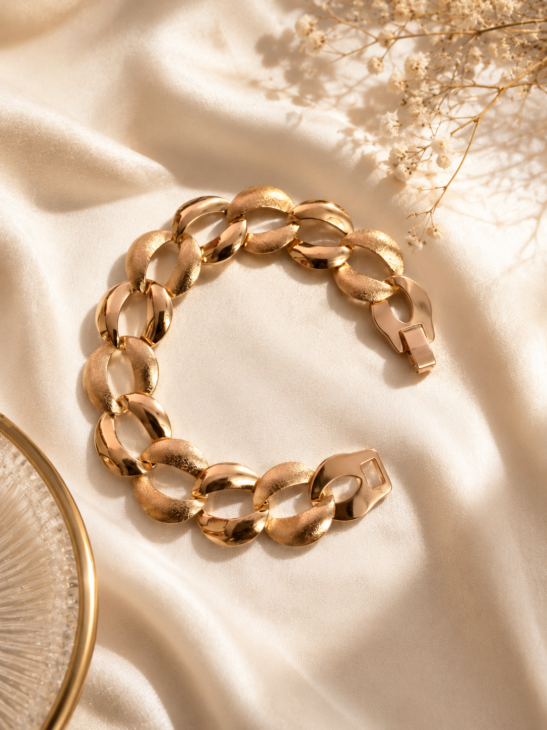 Golden Luxe Chunky Chain Bracelet