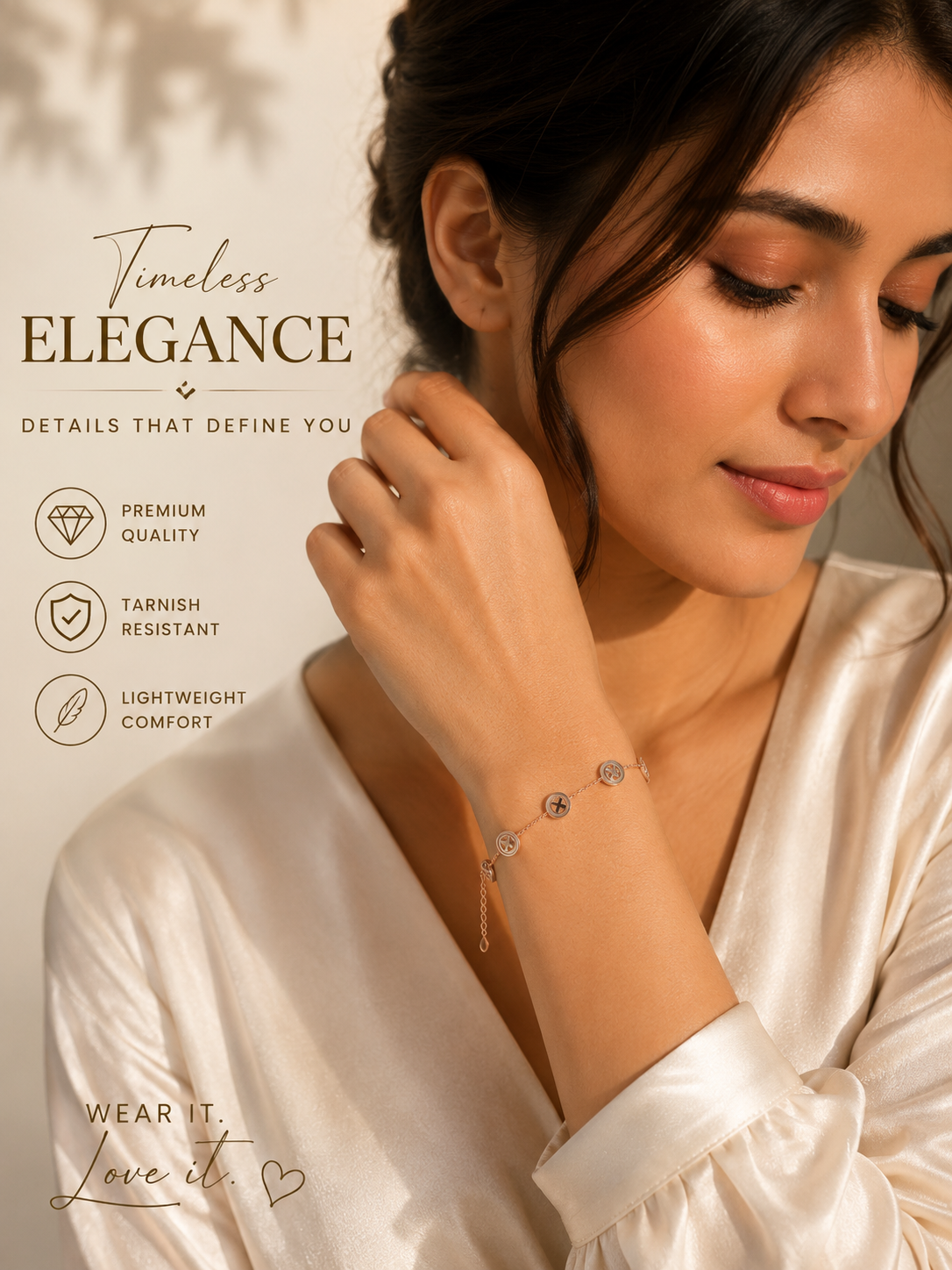 Timeless Elegance Charm Bracelet